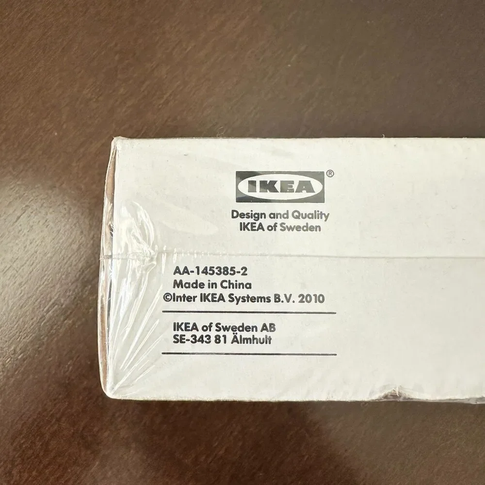 NEW Ikea Lillholmen 5 Hook Rack Brushed Nickel 200.741.70 Sealed with Box